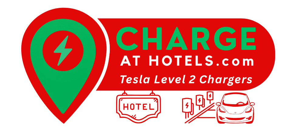 CHARGEatHOTELS.com Tesla Destination Charger Hotels directory logo