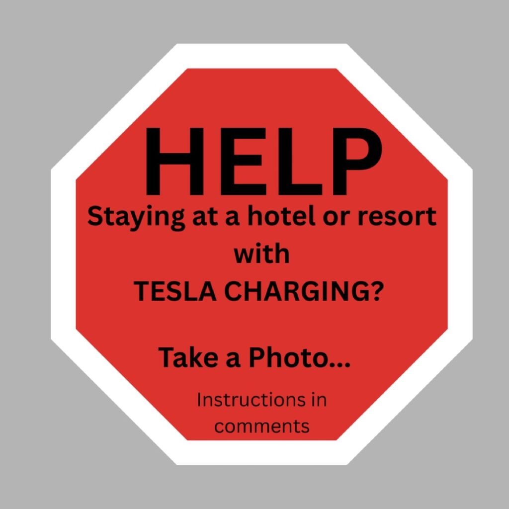 EV charger at hotel and/or resort? Submit a photo to CHARGEatHOTELS.com and help the ev community charge while they sleep. 